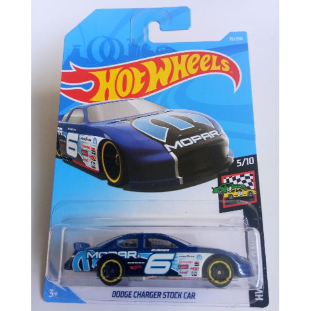 hot wheels dodge charger stock car 2019