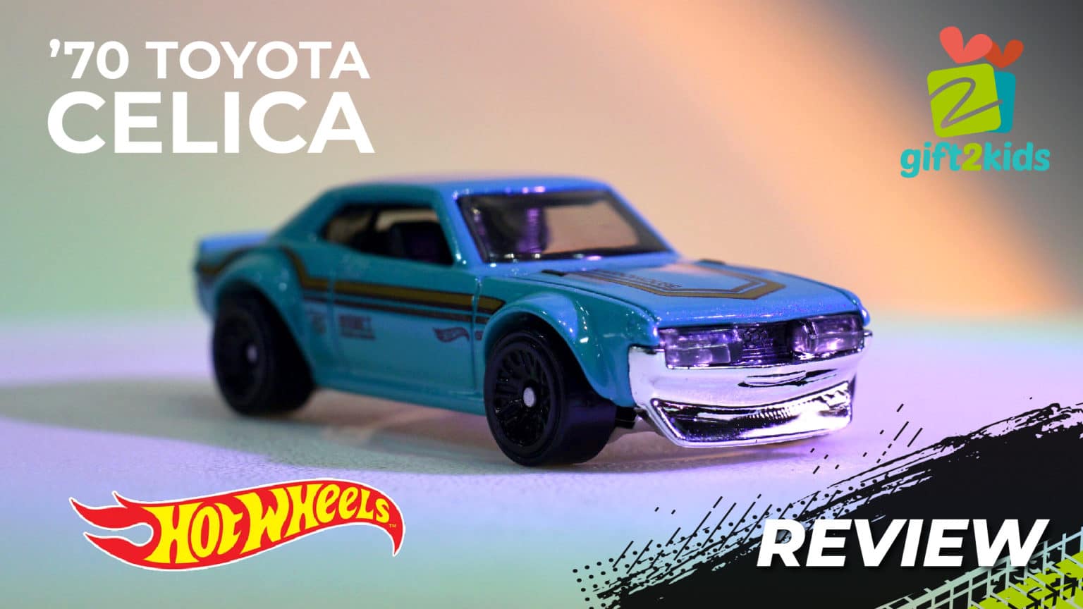 Unboxed Review Hot Wheels 70 Toyota Celica - Gift2kids