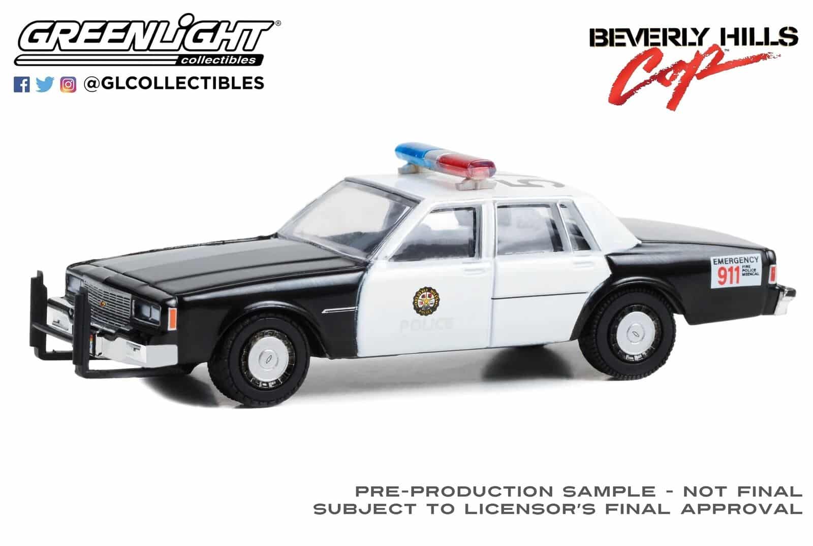 Greenlight 1/64 Hollywood Series 39 Beverly Hills Cop 1981 Chevrolet ...