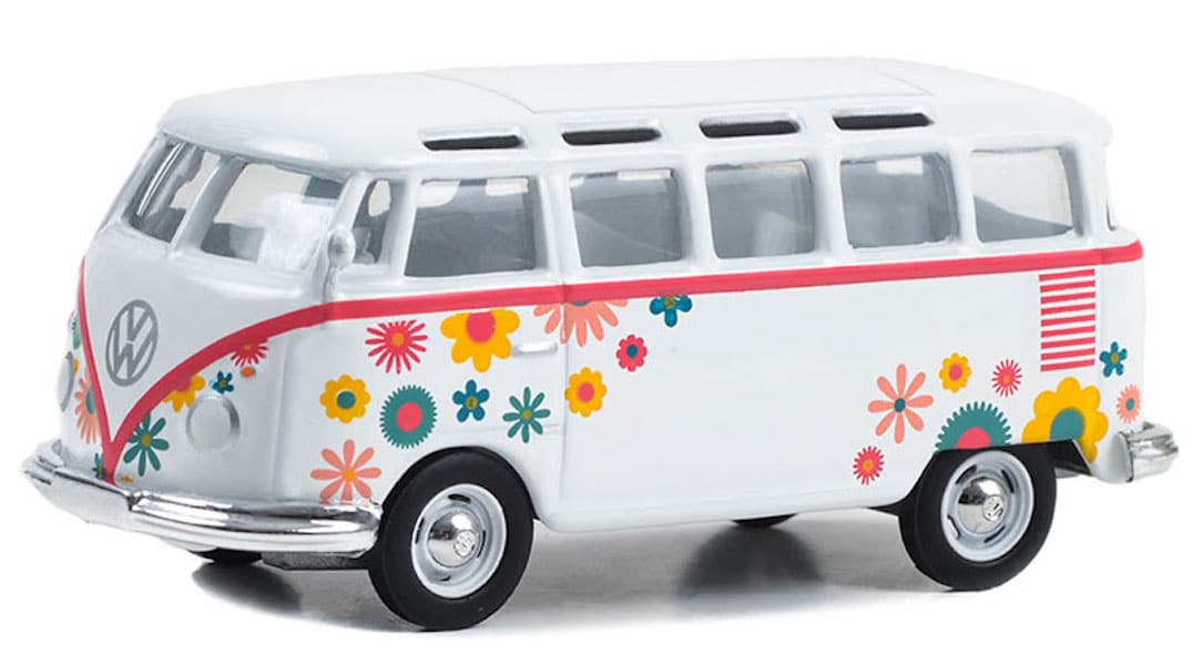 Greenlight 1/64 Club V-DUB Series 17 - 1964 Volkswagen Samba Bus 36080 ...