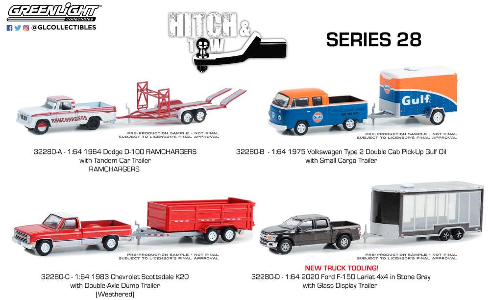 Greenlight diecast hitch and tow on sale