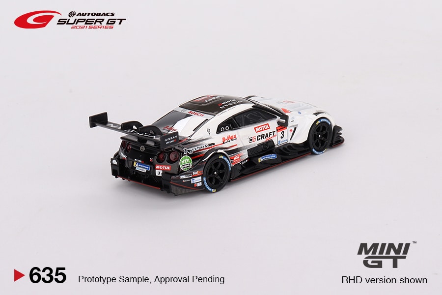 MINI−GT 1 64 Nissan GT-R Nismo GT500 SUPER GTシリーズ 2021 #12 