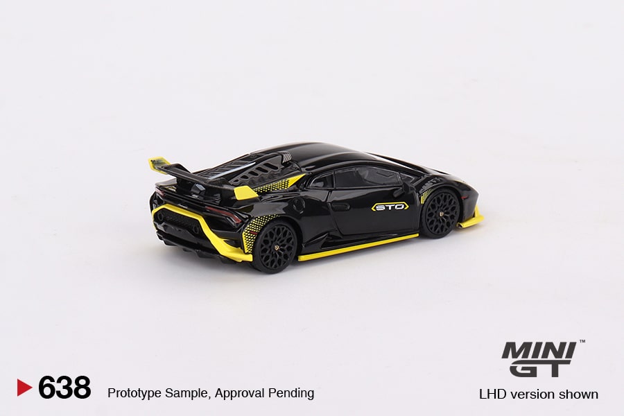 MINI GT No.638 Lamborghini Huracán STO Nero Noctis MGT00638 - Gift2kids