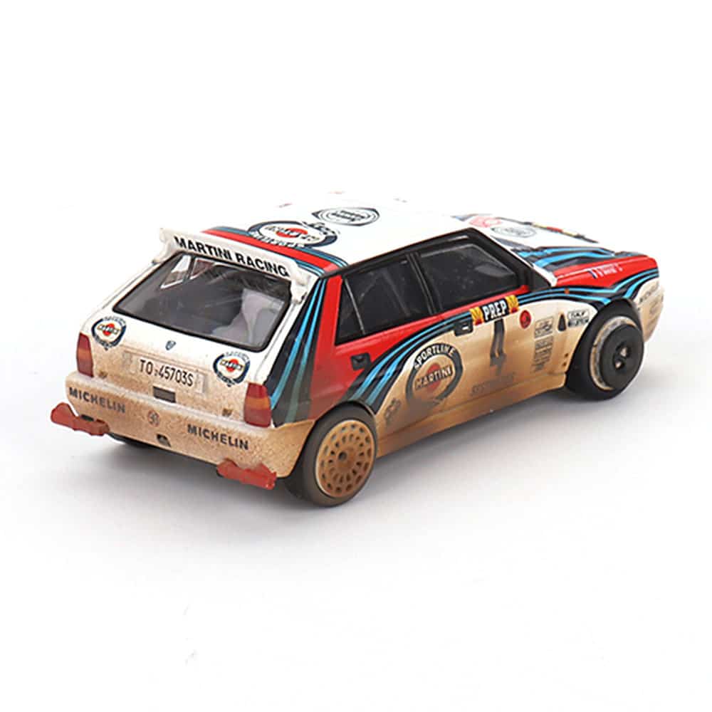 MINI GT Lancia Delta HF Integrale Evoluzione 1992 Rally MonteCarlo Martini  Racing 4 sets Cars Set Limited Edition 5000 Set MGTS0002 - Gift2kids