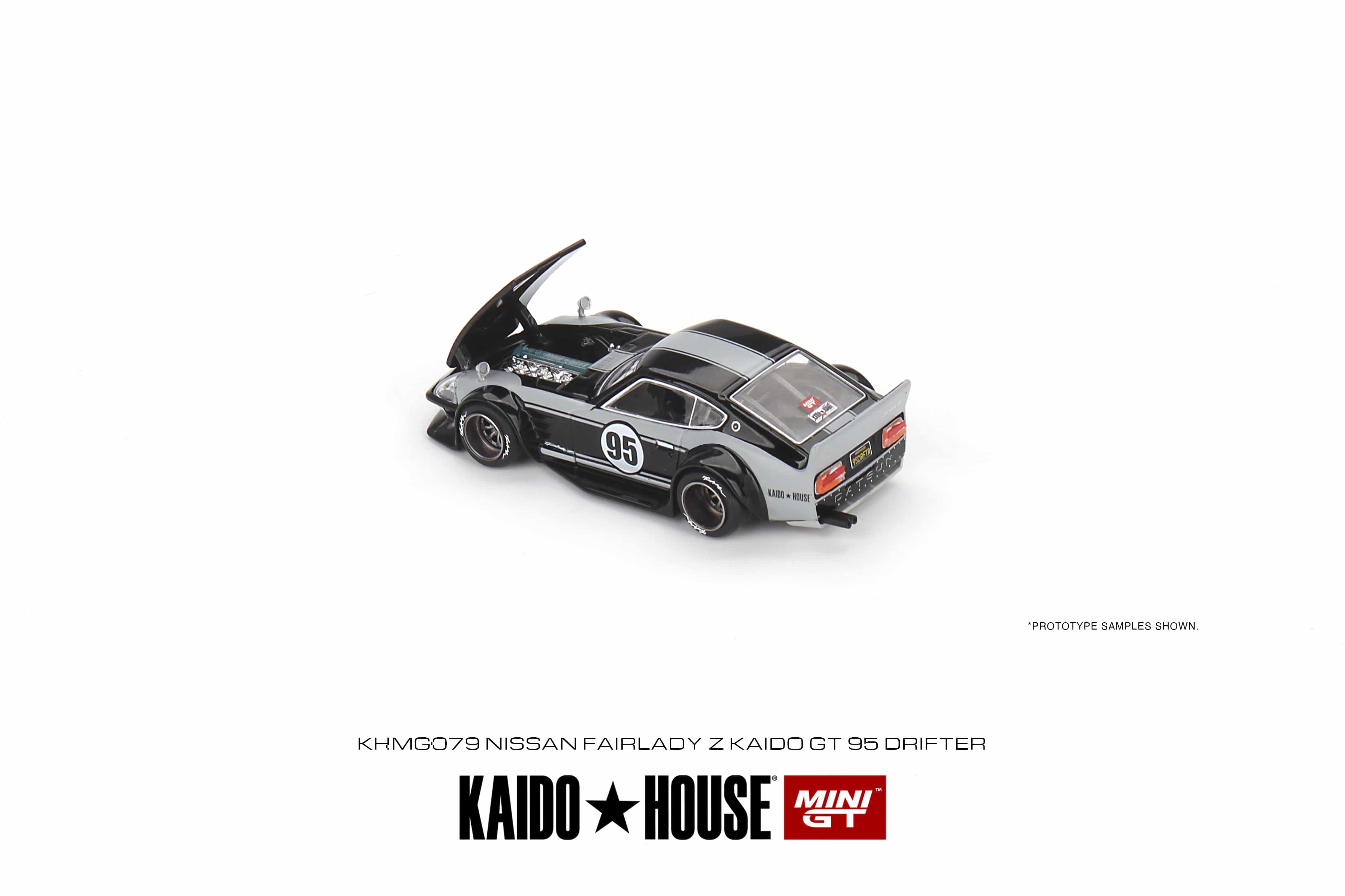 MINI GT KaidoHouse x MINI GT Nissan Fairlady Z Kaido GT 95 Drifter 