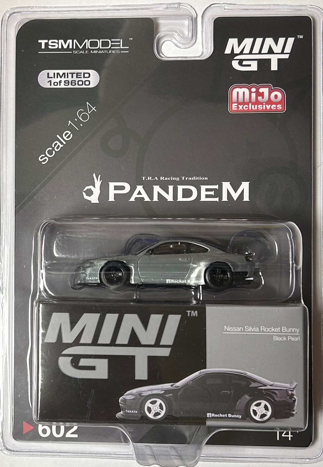 Mini GT high quality Silvia Pandem chase