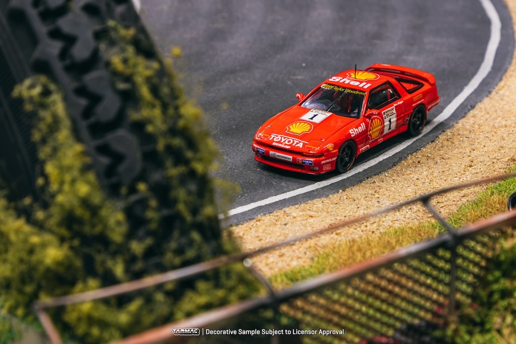 Tarmac Works 1:64 HOBBY64 Toyota Supra Turbo (MA70) BTCC 1988 Chris ...