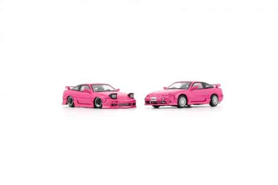 BM Creations 1:64 BMC Nissan 180SX PRS13 Metallic Pink 64B0307