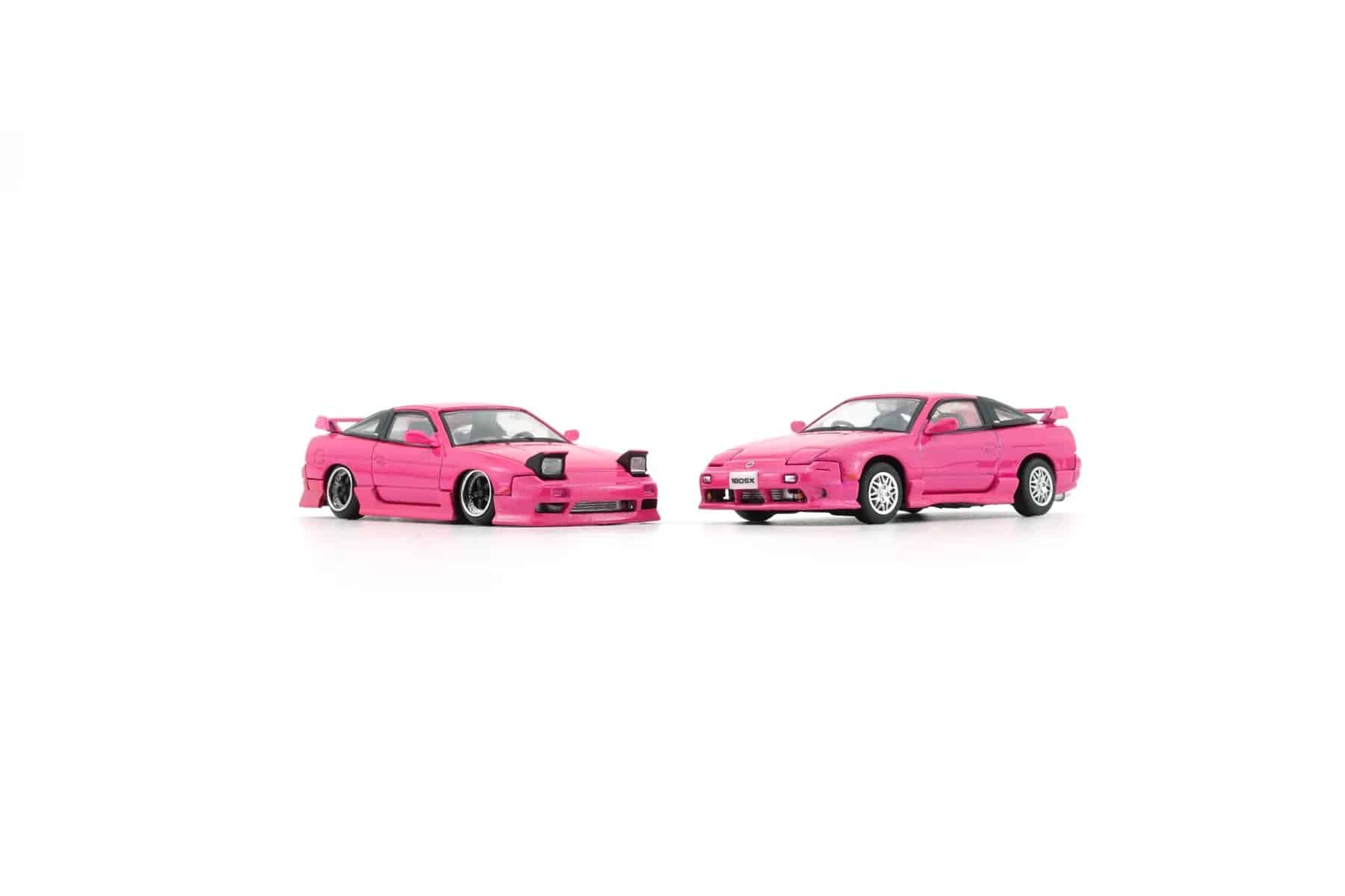 BM Creations 1:64 BMC Nissan 180SX PRS13 Metallic Pink 64B0307 - Gift2kids