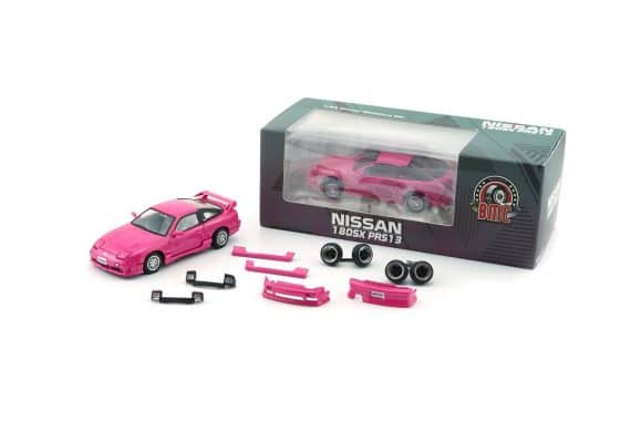 BM Creations 1:64 BMC Nissan 180SX PRS13 Metallic Pink 64B0307