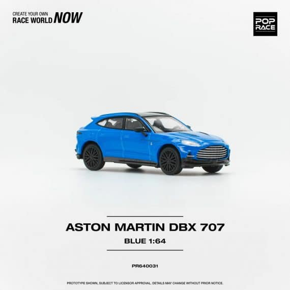 POP RACE 1:64 Aston Martin DBX 707 - Blue PR640031