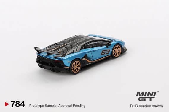 Lamborghini Aventador SVJ 63 Blu Aegir