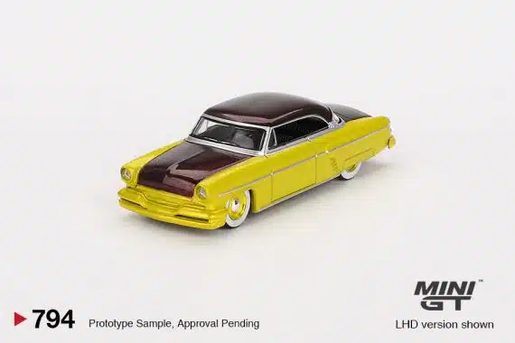 Lincoln Capri Hot Rod 1954 Lime Yellow