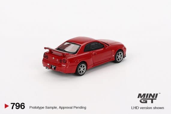 Nissan Skyline GT-R (R34)  V-Spec Active Red
