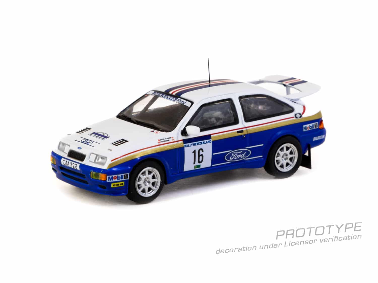 Tarmac Works 1:64 HOBBY64 Ford Sierra RS Cosworth Rally of New Zealand ...