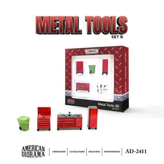 Figure Set: Metal Tools – Set A AD-2411