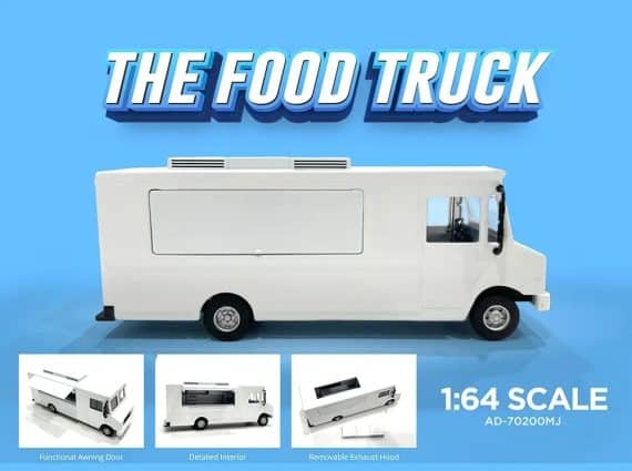 American Diorama 1:64 miJo Exclusives The Food Truck Limited Edition AD-70200MJ